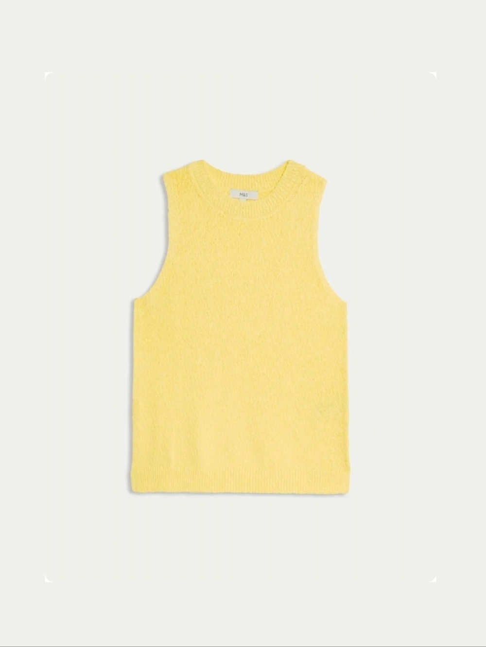 the yellow crevier knit